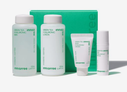 [INNISFREE]  Green Tea Hyaluronic Acid Skin Care 2Set